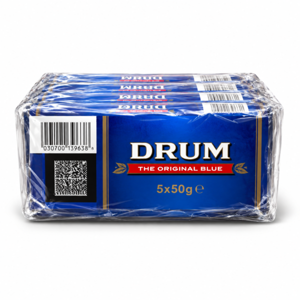 Drum Original Blue 50g Tobacco(Japan)（5-Pack Bundle）